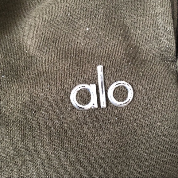 Alo Yoga Accolade Sweatpant Dark Olive M - Picture 7 of 14
